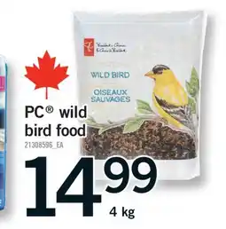Fortinos PC WILD BIRD FOOD, 4 KG offer