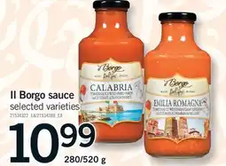 Fortinos IL BORGO SAUCE, 280/520 G offer