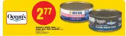 No Frills OCEAN'S WHITE TUNA, 170 g or GOLD SEAL PINK SALMON, 213 g offer