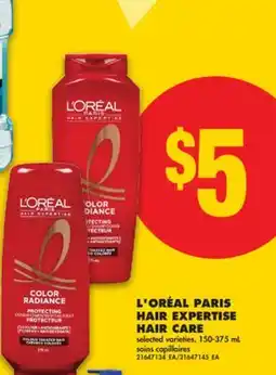 No Frills L' ORÉAL PARIS HAIR EXPERTISE HAIR CARE, 150-375 mL offer