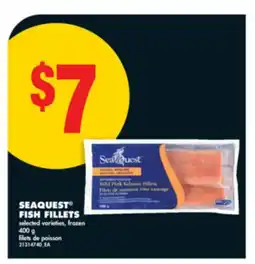 No Frills SEAQUEST FISH FILLETS, 400 g offer
