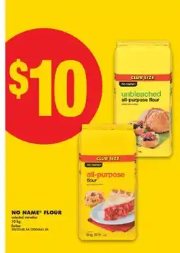 No Frills NO NAME FLOUR, 10 KG offer