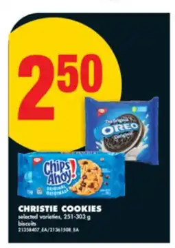 No Frills CHRISTIE COOKIES, 251-303 g offer