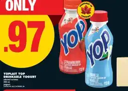 No Frills YOPLAIT YOP DRINKABLE YOGURT, 200 mL offer