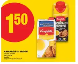 No Frills CAMPBELL'S BROTH, 250/900 mL offer