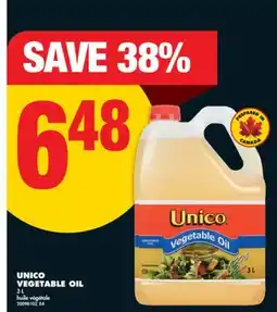 No Frills UNICO VEGETABLE OIL, 3 L offer