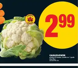 No Frills CAULIFLOWER offer