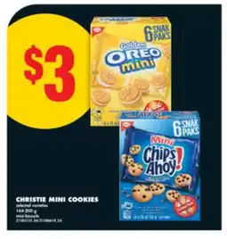 No Frills CHRISTIE MINI COOKIES, 144-200 g offer