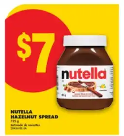 No Frills NUTELLA HAZELNUT SPREAD, 725 g offer