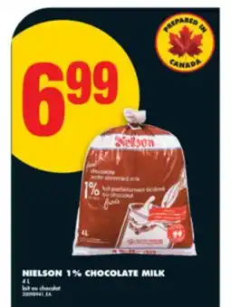 No Frills NIELSON 1% CHOCOLATE MILK, 4 L offer