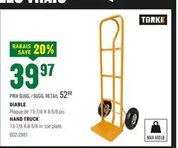 BMR DIABLE offer