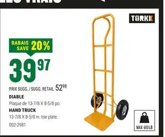 BMR DIABLE offer