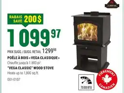 BMR POÊLE À BOIS  VEGA CLASSIQUE  offer