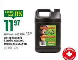 BMR HUILE POUR SCIES À CHAÎNE MOYENNE offer