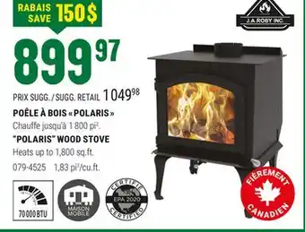 BMR POÊLE À BOIS  POLARIS  offer