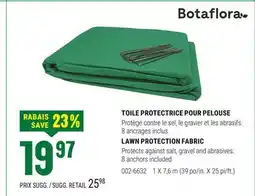 BMR TOILE PROTECTRICE POUR PELOUSE offer