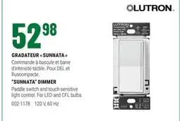 BMR SUNNATA DIMMER Paddle offer