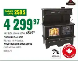 BMR CUISINIÈRE AU BOIS offer