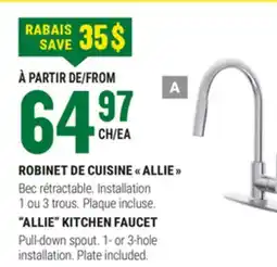 BMR ROBINET DE CUISINE ALLIE offer