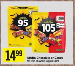 Foodland MARS Chocolate or Candy offer