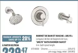BMR ROBINET DE BAIN ET DOUCHE  ARLYS  offer