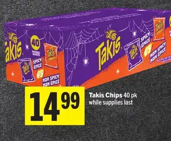 Foodland Takis Chips offer