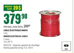 BMR ÉLECTRIQUE NMD90 offer