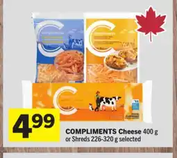 Foodland COMPLIMENTS Cheese offer