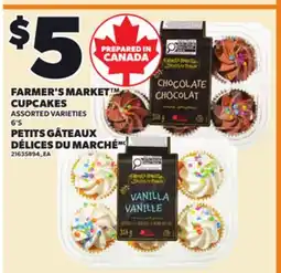 Independent Grocer FARMER'S MARKET CUPCAKES, 6'S offer