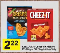 Foodland KELLOGG'S Cheez-It Crackers offer