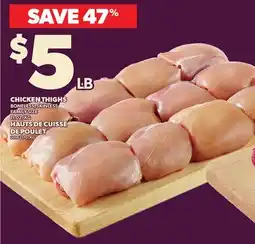 Independent Grocer CHICKEN THIGHS offer