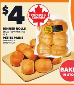 Independent Grocer DINNER ROLLS, 12'S offer