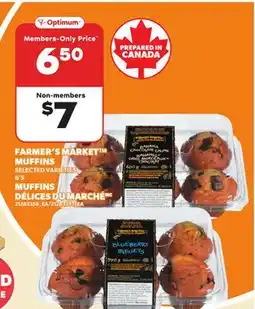 Independent Grocer FARMER'S MARKET MUFFINS, 6'S offer