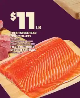 Independent Grocer FRESH STEELHEAD TROUT FILLETS offer