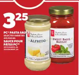 Independent Grocer PC PASTA SAUCE | SAUCE POUR PÂTES PC , 410/650 ML offer