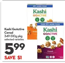 Longo's Kashi GoActive Cereal offer