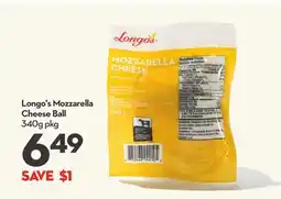 Longo's Longo's Mozzarella Cheese Ball offer