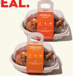 Longo's 1kg Whole Barbecue Rotisserie Style Chicken and Choice of 2 Entrée Sides offer