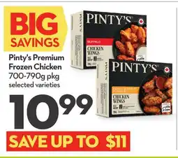 Longo's Pinty's Premium Frozen Chicken offer