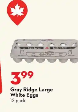 Longo's Gray Ridge Large White Eggs offer