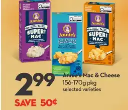 Longo's Annie's Mac & Cheese offer
