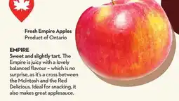 Longo's Fresh Empire Apples offer