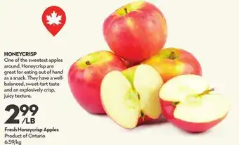 Longo's Fresh Honeycrisp Apples offer