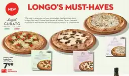 Longo's Longo's Curato Frozen Pizza offer