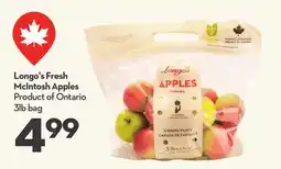 Longo's Longo's Fresh McIntosh Apples offer