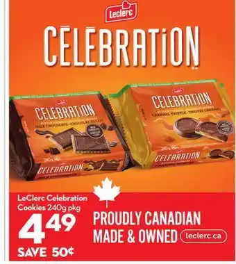 Longo's LeClerc Celebration Cookies offer
