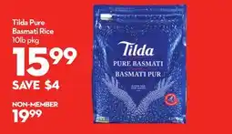 Longo's Tilda Pure Basmati Rice offer