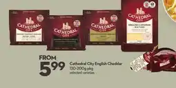 Longo's Cathedral City English Cheddar offer