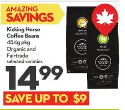 Longo's Kicking Horse Coffee Beans offer
