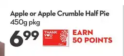 Longo's Apple or Apple Crumble Half Pie offer